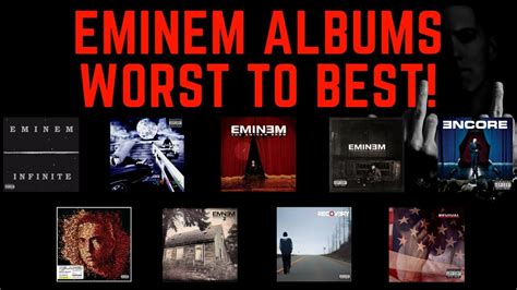 eminem albums best to worst